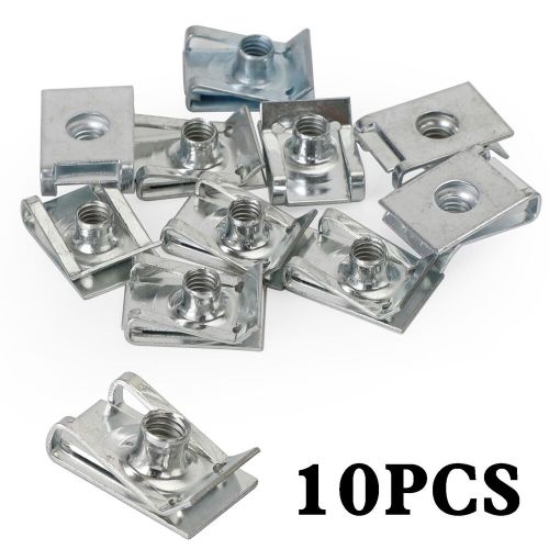 10x Motorcycle Faring Bolt Nut Zinc-plated Screw Clip Speedclips 6mm Fits Honda, US $9.49, image 8