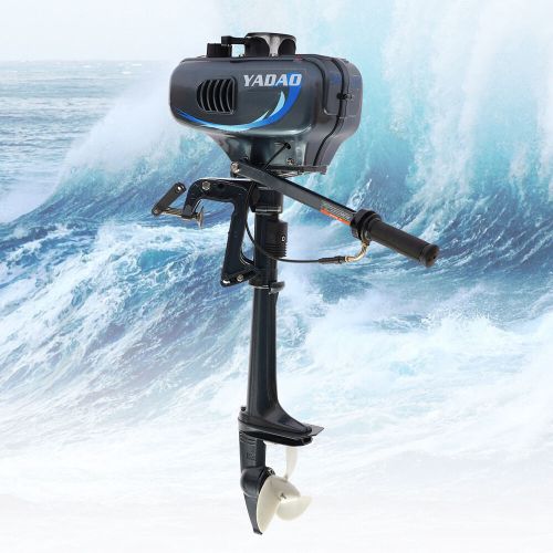 2Stroke Outboard Motor Boat Engine W/ Water Cooling CDI System Heavy Duty 3.5HP, US $197.05, image 21