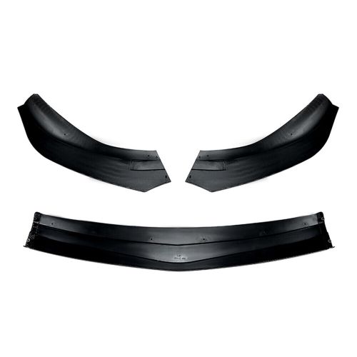 For benz a-class w177 2019-2022 front bumper lip spoiler body kit carbon fiber