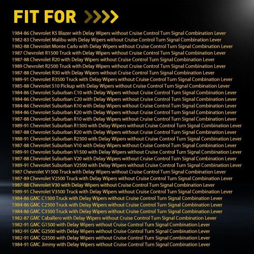 Turn Signal Switch For 1984-1986 GMC Suburban K1500 Durable, US $19.99, image 5