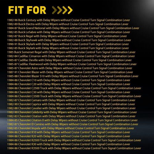 Turn Signal Switch For 1984-1986 GMC Suburban K1500 Durable, US $19.99, image 6