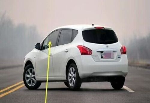 Driver left side front door window glass for 2012-2019 nissan versa 4 dr sedan