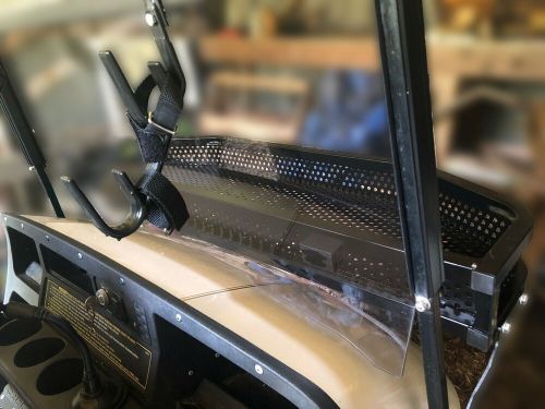 Black Front Clay Cargo Basket For EZGO TXT Golf Cart 1994+ w/ Mounting Brackets, US $96.50, image 3