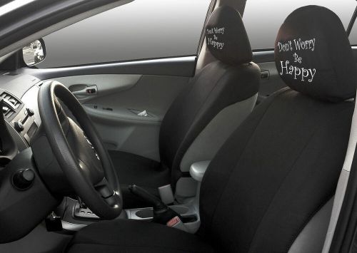 New Car Truck SUV Van Front Seat Headrest Protector Cover Black Universal - 10, US $8.39, image 2