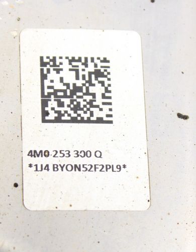 AUDI Q8 3.0L EXHAUST FRONT MUFFLER RESONATOR PIPE OEM 2019 - 2023 -CUT-, US $139.99, image 2