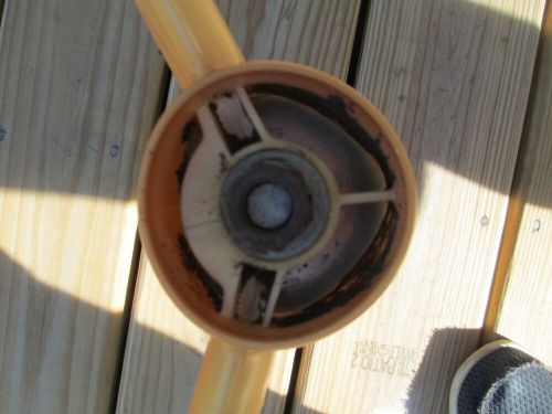 Vintage 1950's 1960's Boat Steering Wheel & Mount GOLD METAL FLAKE 15” BSMT, US $150.00, image 13