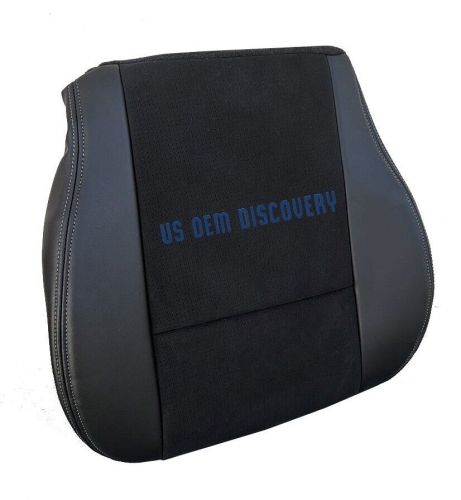 2009 For Dodge Challenger SXT 2-Door Driver Bottom Leather/Suede Seat Cover Blk, US $152.51, image 5