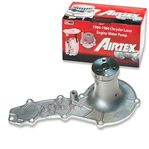 Airtex Engine Water Pump for 1984-1986 Chrysler Laser 2.2L 2.5L L4 Coolant jm, US $33.36, image 6
