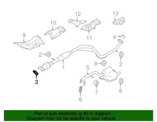 Genuine Mazda Converter & Pipe Gasket LF07-40-305A, US $9.19, image 2