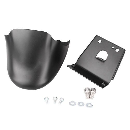 Fit Harley Davidson Sportster XL883 XL1200 Front Lower Spoiler Chin Matt Black, AU $64.23, image 7