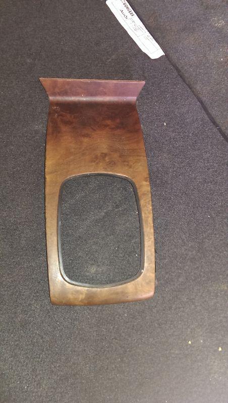 1998 98-01 audi a6 wood grain shifter trim bezel