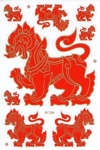 Gp_sta71 singha sticker decal motorcycle car bike tire blue racing tattoo