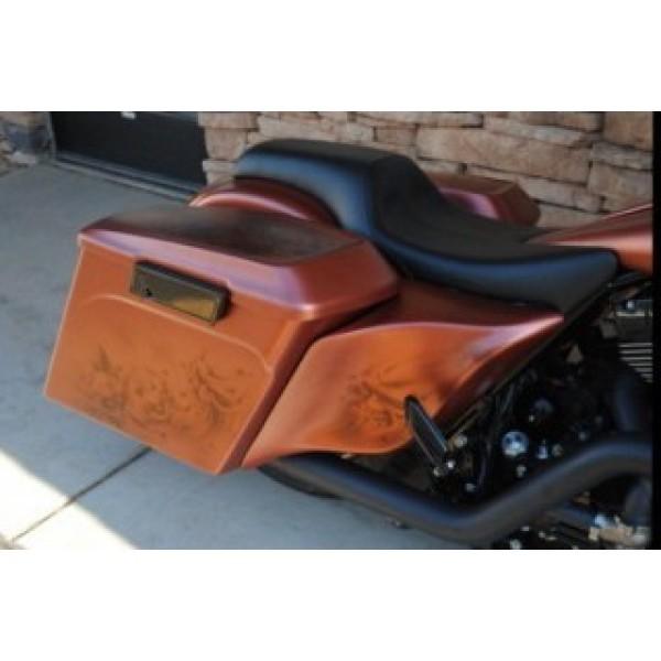 Harley Davidson Stretched Side Covers for Touring Models - Not Painted, US $135.00, image 2