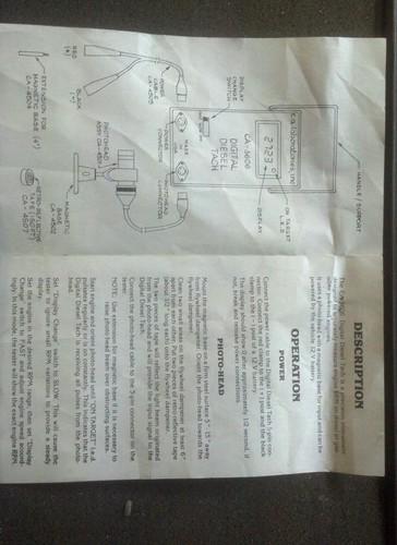 Digital diesel tachometer 3606, US $215.00, image 3
