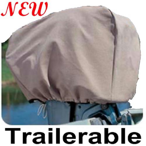 New cotton outboard boat motor/engine cover,2-stroke 125-235 hp,trailerable