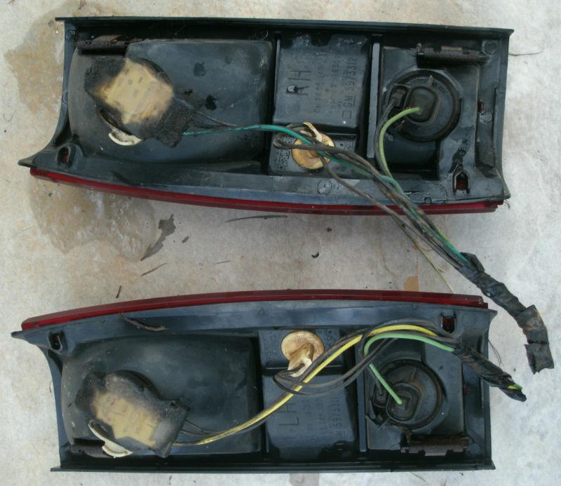 1982 82 83 84 85 86 GMC S10 Blazer Jimmy Tail Light Housing Lenses Pair Lamp OEM, US $19.99, image 5