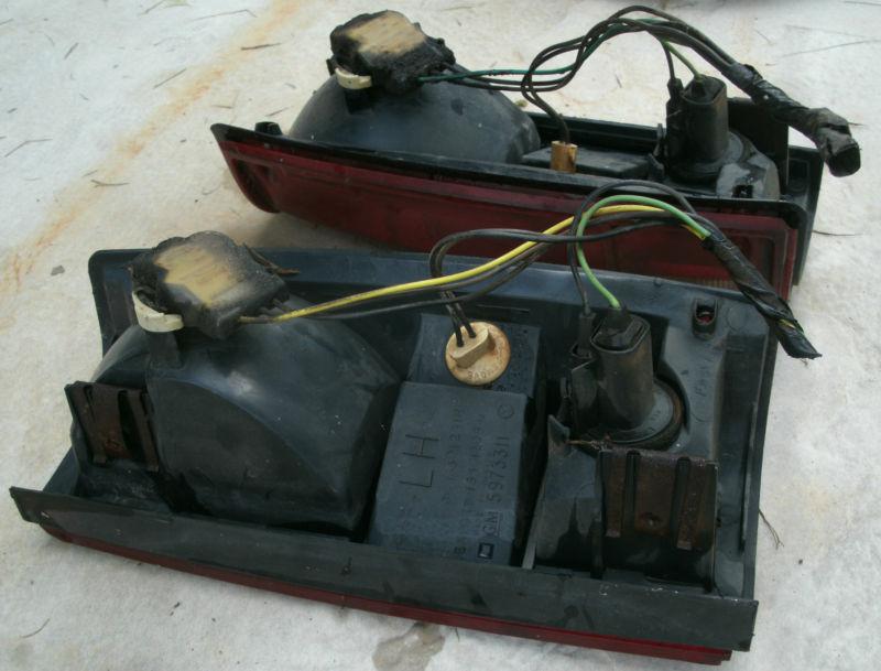 1982 82 83 84 85 86 GMC S10 Blazer Jimmy Tail Light Housing Lenses Pair Lamp OEM, US $19.99, image 6