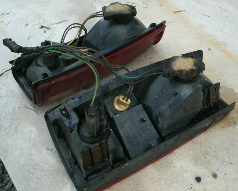 1982 82 83 84 85 86 GMC S10 Blazer Jimmy Tail Light Housing Lenses Pair Lamp OEM, US $19.99, image 7