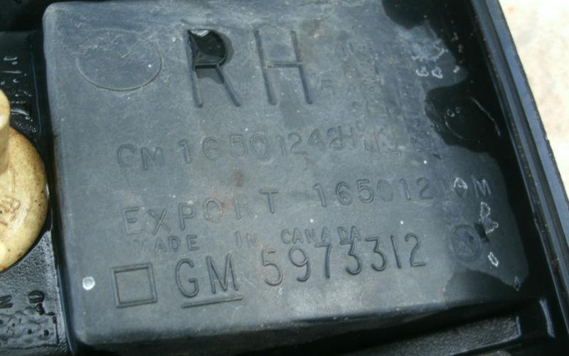 1982 82 83 84 85 86 GMC S10 Blazer Jimmy Tail Light Housing Lenses Pair Lamp OEM, US $19.99, image 8