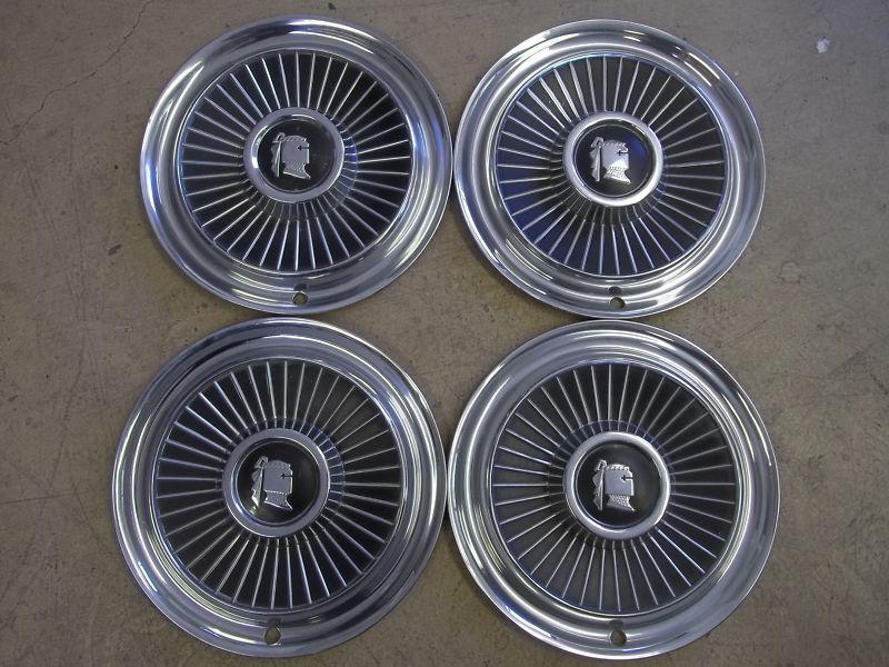 1958 58 dodge hubcap rim wheel cover hub cap 14" oem used set 4