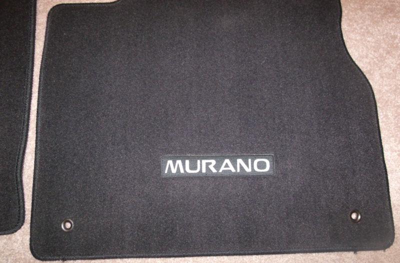 Buy 20072012 NISSAN MURANO OEM 2 Piece Front Black Floor Mats Driver
