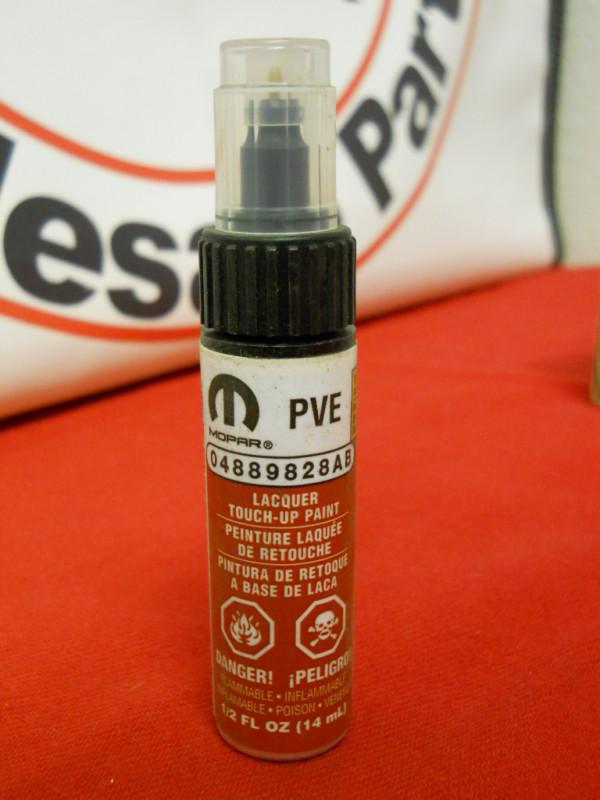 Dodge jeep chrysler ram fiat tangerine pearl coat touch-up paint (pve/ave) mopar