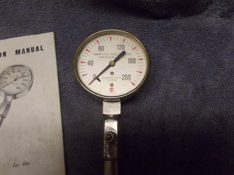 Snap On Compression Tester & Snap On Vacuum & Fuel Pump Gauge, US $20.50, image 2