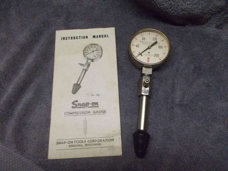 Snap On Compression Tester & Snap On Vacuum & Fuel Pump Gauge, US $20.50, image 3