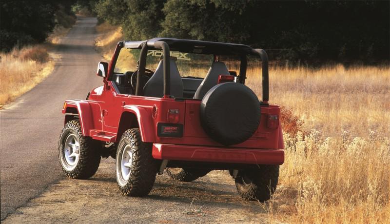 Xenon 8308 rear bumper cover 97-06 tj wrangler