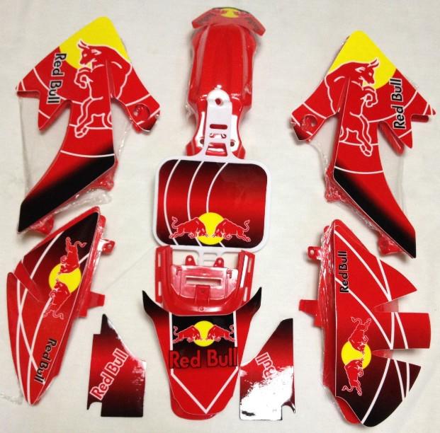 New dirt bike 3m graphics honda crf50 decal sticker + plastic 1