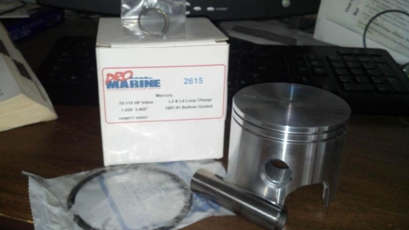 Mercury outboard piston kits_70hp-115hp 1987-1991_+.030 oversize