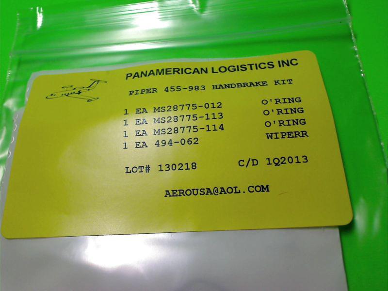 Piper 455-983   handbrake seal kit