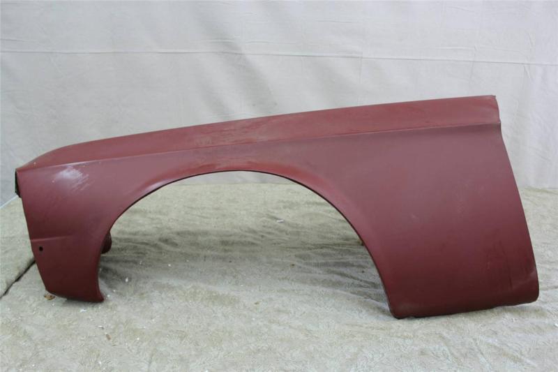1967 ford mustang nos left front fender c7zz 16006-b oem package & first owner