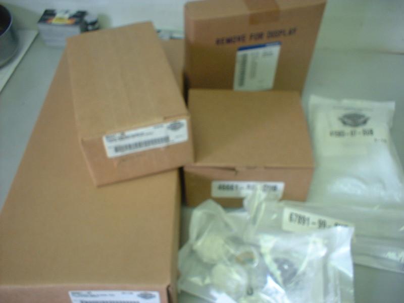 HARLEY DAVIDSON SOFTAIL FLSTF MODEL CHROME SLIDERS AND TINS , US $270.00, image 4