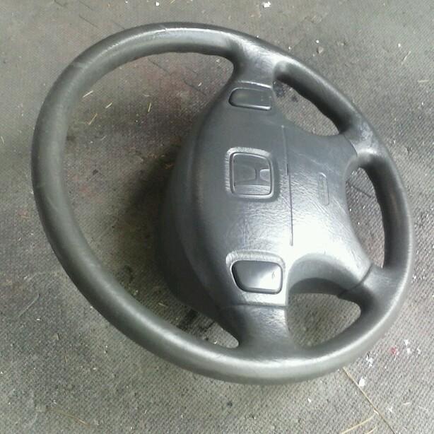 96-00 Honda Civic Air bag Steering Wheel OEM EK 96 97 98 99 00 Dark Grey, US $49.99, image 2