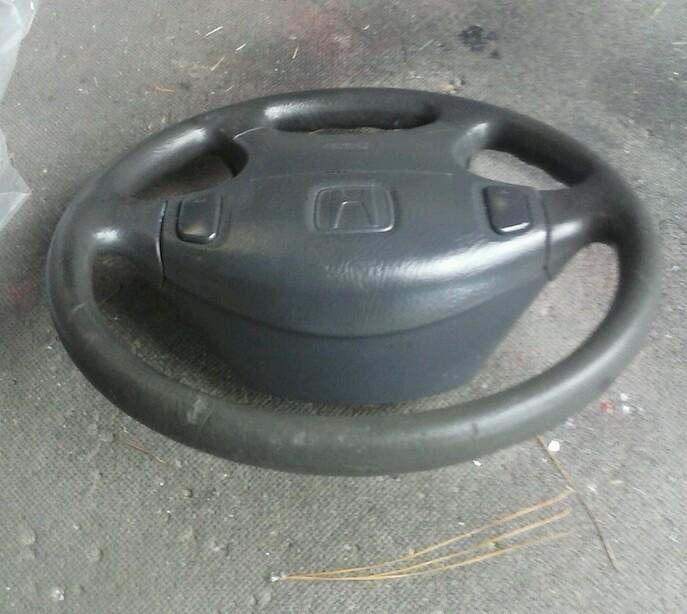 96-00 Honda Civic Air bag Steering Wheel OEM EK 96 97 98 99 00 Dark Grey, US $49.99, image 3
