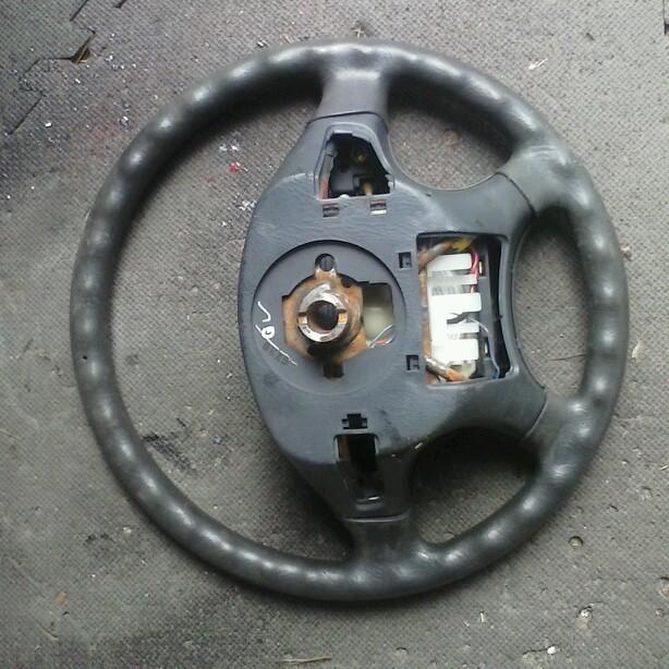 96-00 Honda Civic Air bag Steering Wheel OEM EK 96 97 98 99 00 Dark Grey, US $49.99, image 4