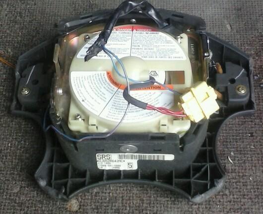 96-00 Honda Civic Air bag Steering Wheel OEM EK 96 97 98 99 00 Dark Grey, US $49.99, image 6