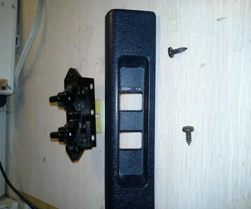 Toyota mr2 88 89 passenger side window switch control and bezel blue , US $20.00, image 8