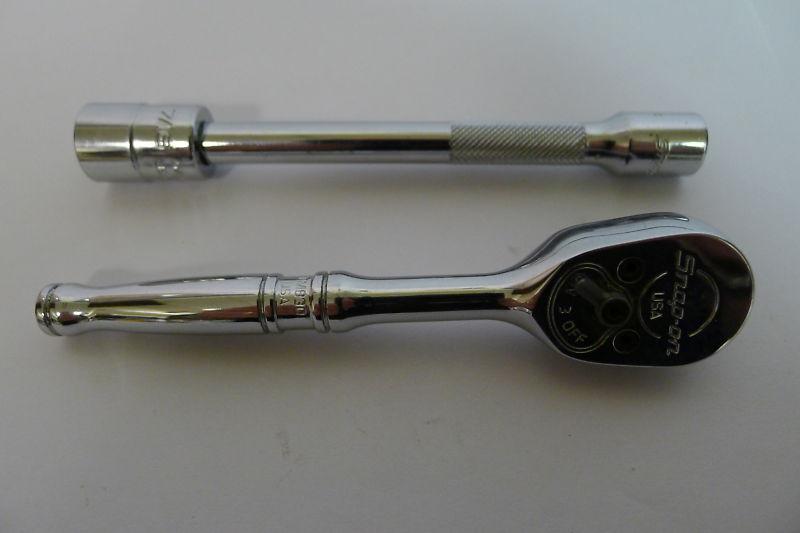 Snap-on tools 1/4" drive ratchet tm830 and tmxk4 with tm14