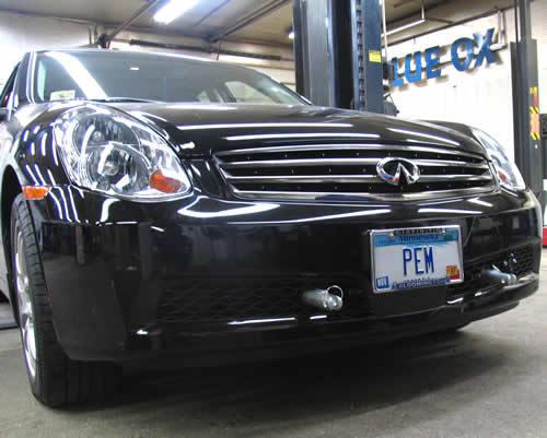 Blue ox bx1839 base plate for infinity g35 06