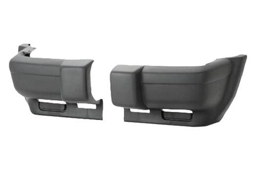 Replace ch1005126 - 97-01 jeep cherokee front passenger side bumper end oe style