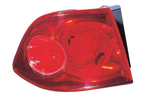 Replace ki2804100 - fits kia optima rear driver side outer tail light assembly