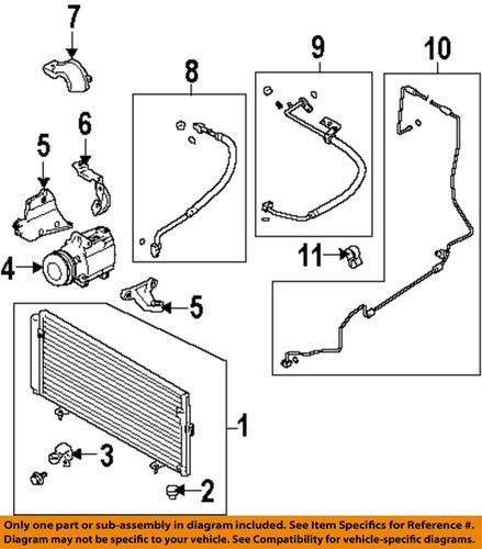 Subaru oem 73111ag03a a/c compressor