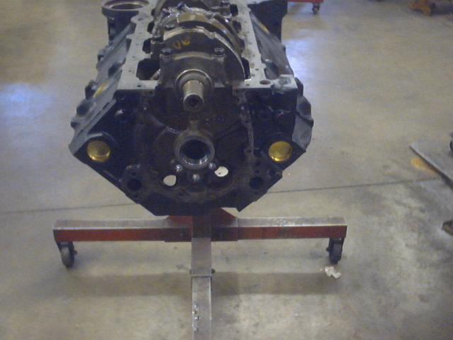 350 chevy 4 bolt short block