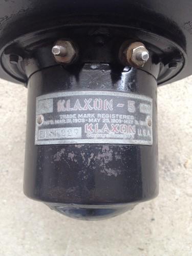 KLAXON 5 AHOOOGA HORN 1910 PATENT 6 VOLT Model T A Ford 32 33 34 35 36 Chevrolet, US $45.00, image 3
