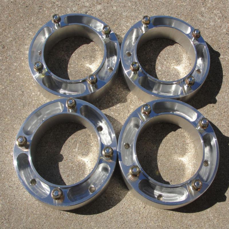 (4) 1.5" yamaha 4x156 wheel spacers yfm660 yfm700 yfm raptor blaster 200 atv
