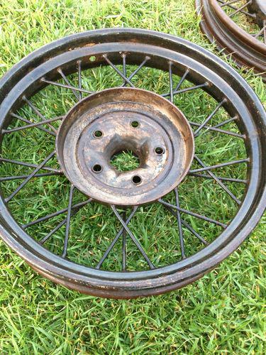 Set Of Four 1928-1929 Ford Model A Wheels 21 Inch. Excellent Condition, US $199.00, image 5