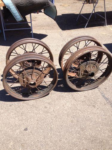 Set Of Four 1928-1929 Ford Model A Wheels 21 Inch. Excellent Condition, US $199.00, image 7