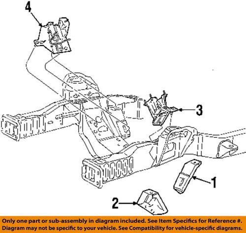 Ford oem 5c2z6038aa engine torque strut mount-front mount